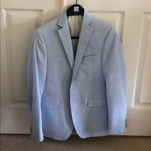Saks Fifth Avenue Seersucker Jacket 38R